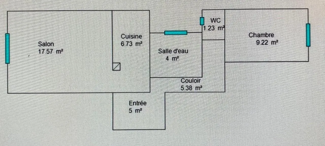 Apartment Appartement 50M2 Proche Mer Nice
